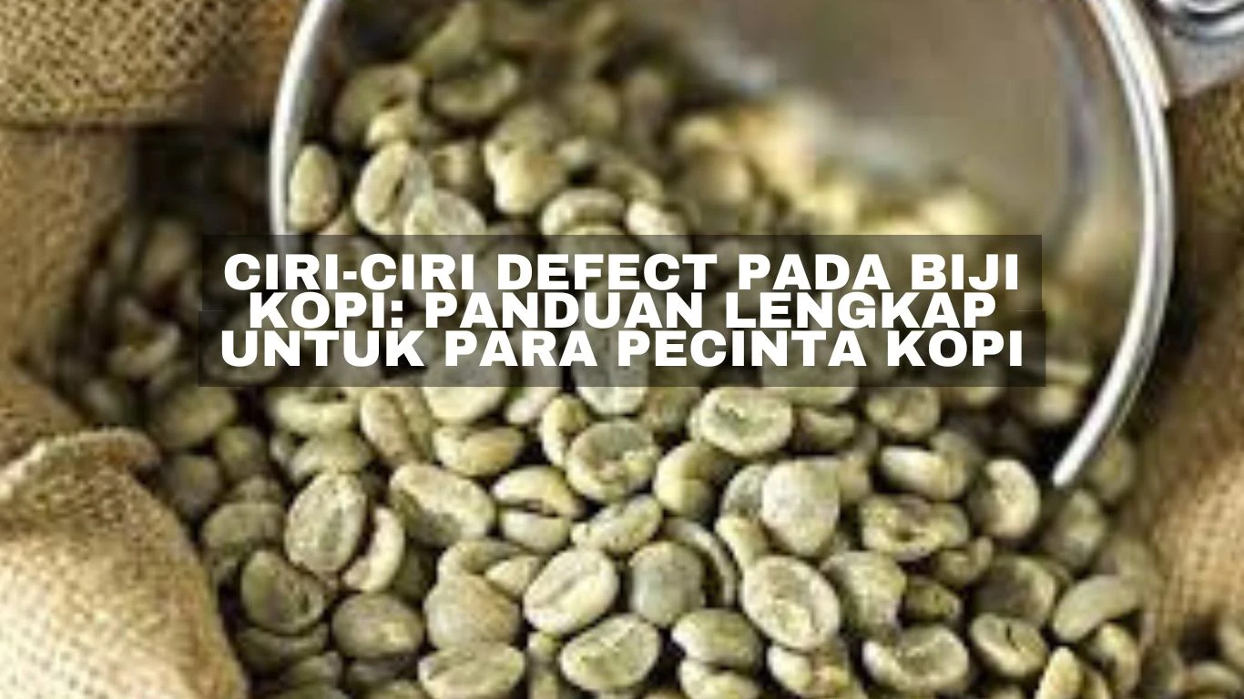 Ciri-Ciri Defect pada Biji Kopi: Panduan Lengkap untuk Para Pecinta Kopi
