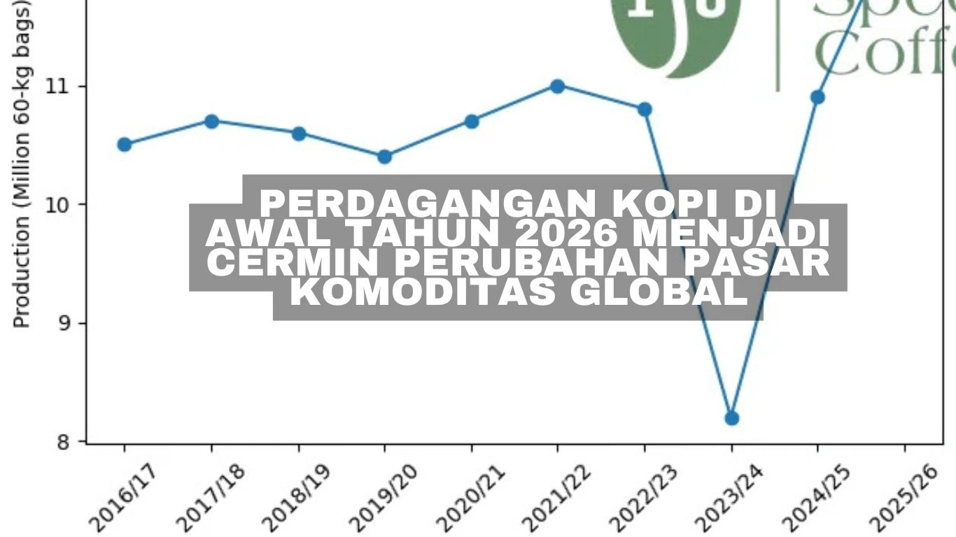 perdagangan kopi di awal tahun 2026 menjadi cermin perubahan pasar komoditas global