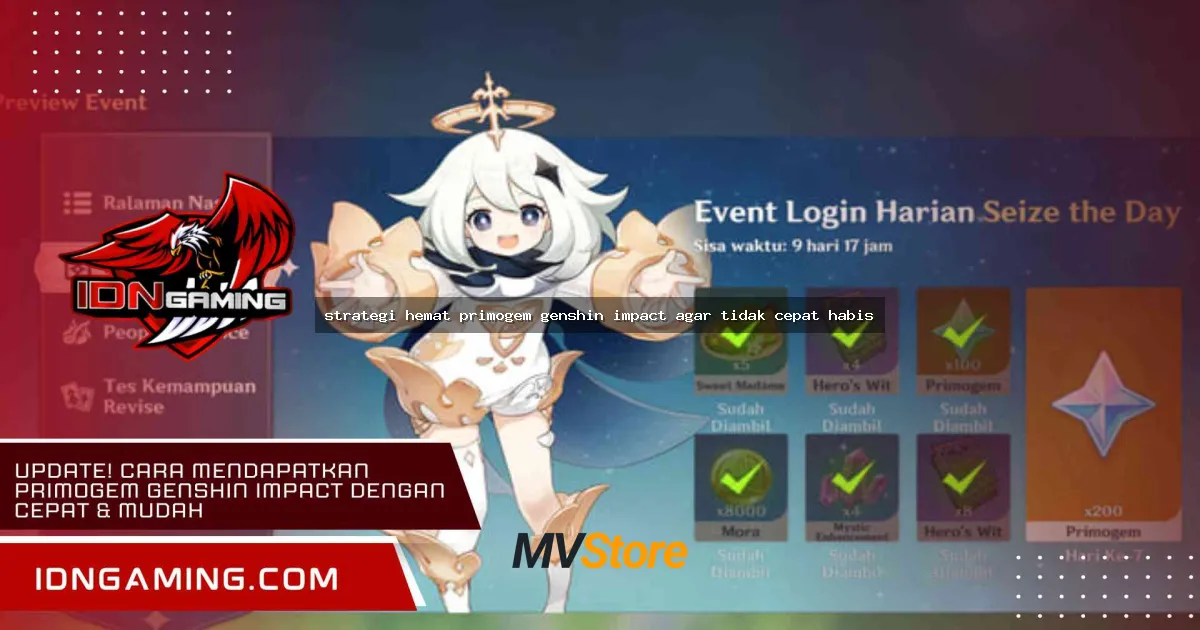 strategi hemat primogem genshin impact agar tidak cepat habis