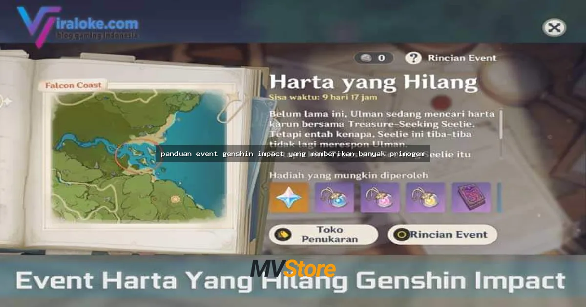 panduan event genshin impact yang memberikan banyak primogem