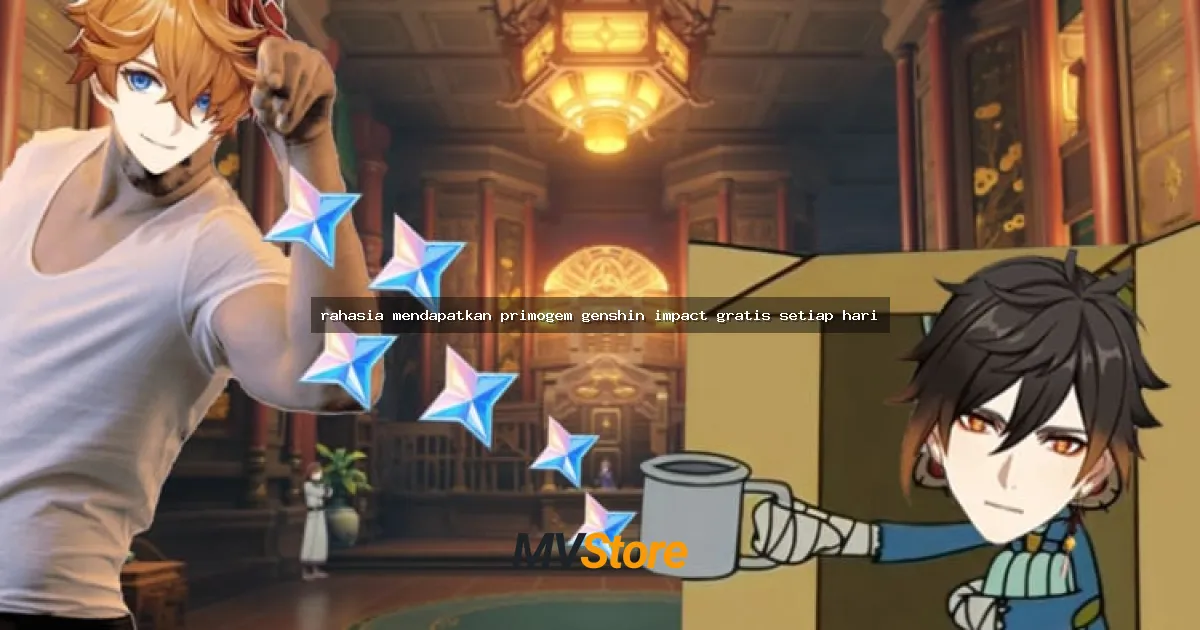 rahasia mendapatkan primogem genshin impact gratis setiap hari