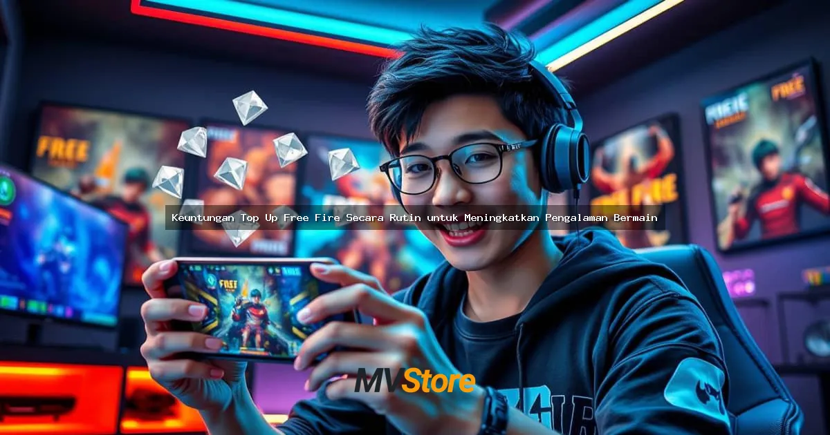 Keuntungan Top Up Free Fire Secara Rutin untuk Meningkatkan Pengalaman Bermain