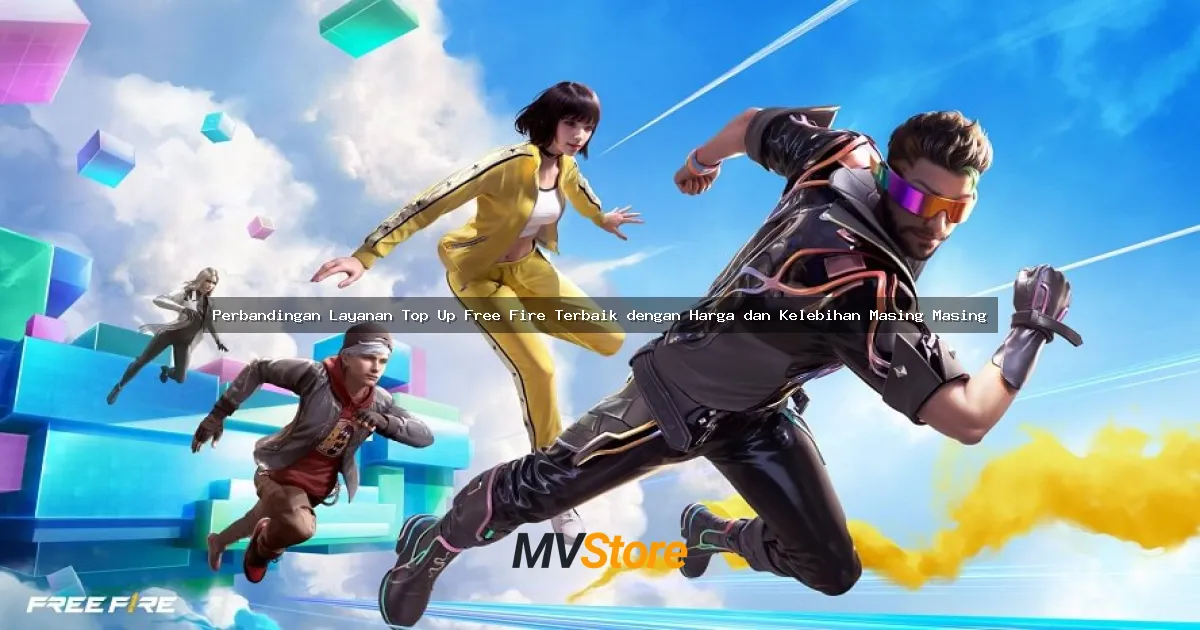 Perbandingan Layanan Top Up Free Fire Terbaik dengan Harga dan Kelebihan Masing Masing