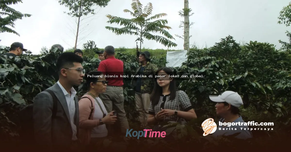 Peluang bisnis kopi Arabika di pasar lokal dan global