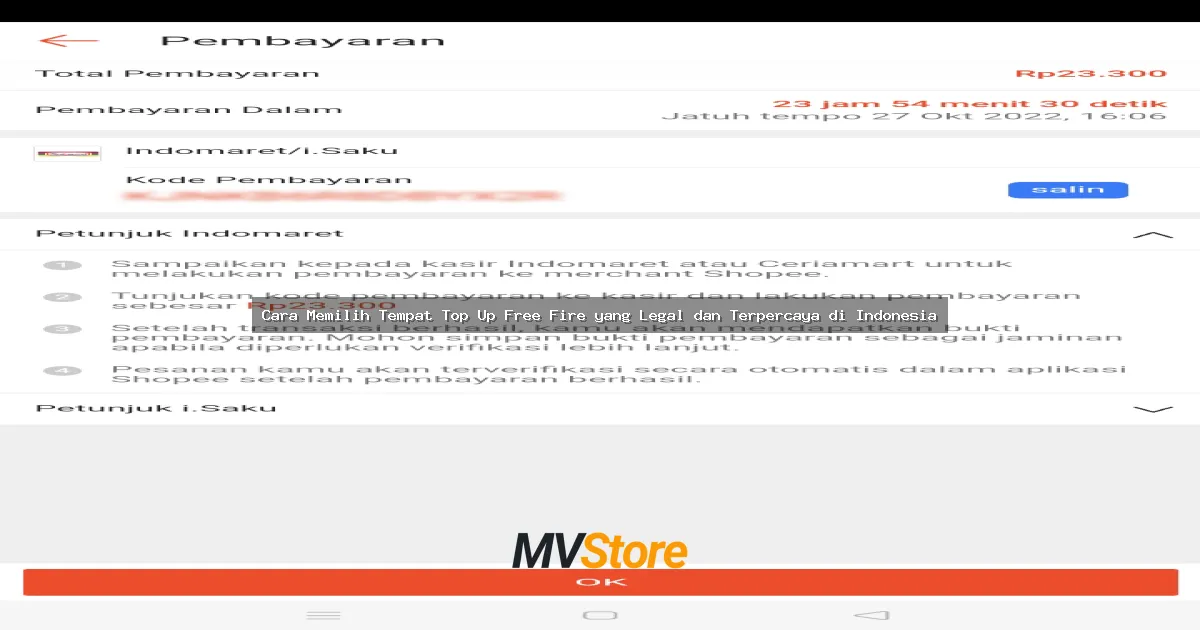 Cara Memilih Tempat Top Up Free Fire yang Legal dan Terpercaya di Indonesia