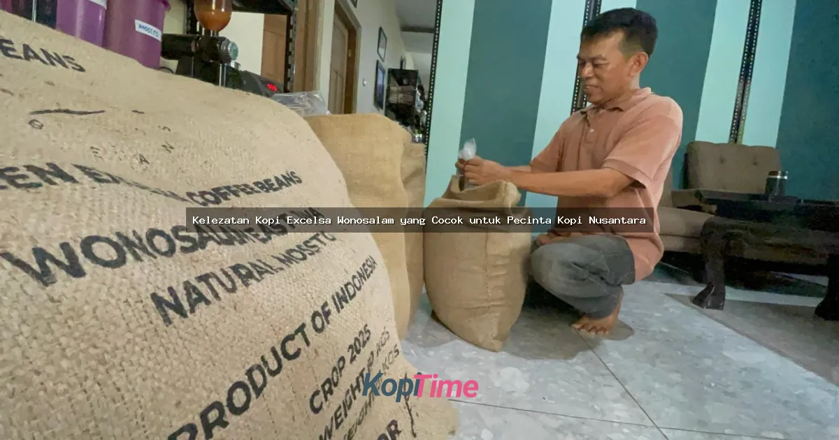 Kelezatan Kopi Excelsa Wonosalam yang Cocok untuk Pecinta Kopi Nusantara