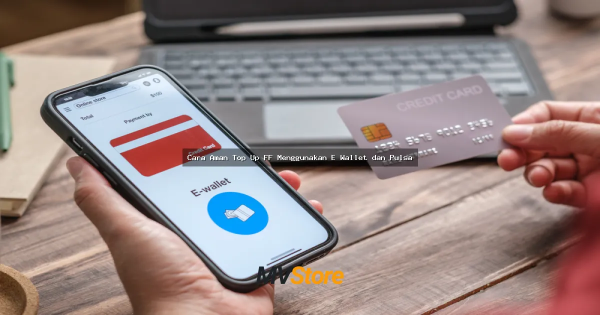 Cara Aman Top Up FF Menggunakan E Wallet dan Pulsa