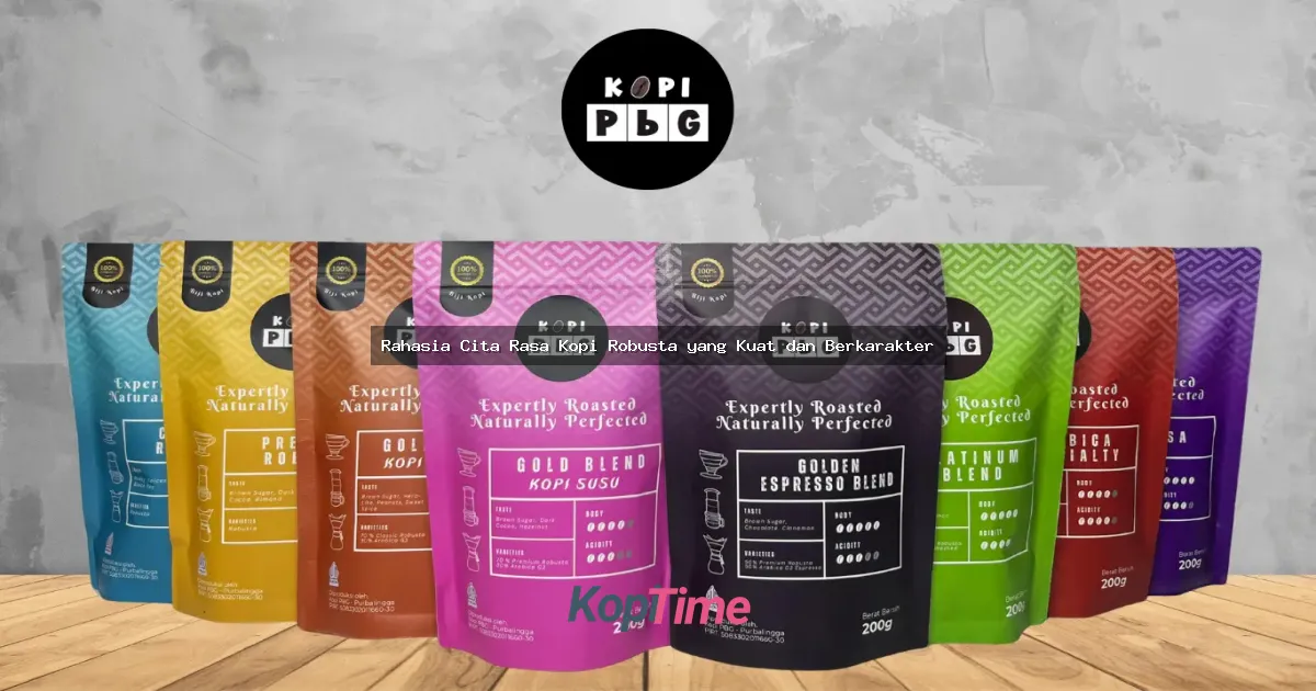Rahasia Cita Rasa Kopi Robusta yang Kuat dan Berkarakter