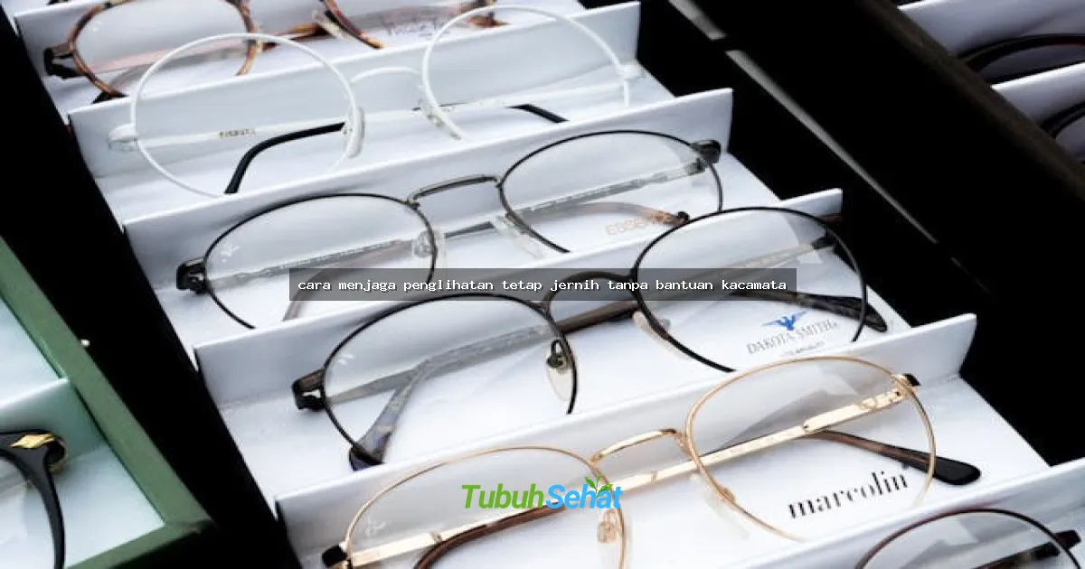 cara menjaga penglihatan tetap jernih tanpa bantuan kacamata