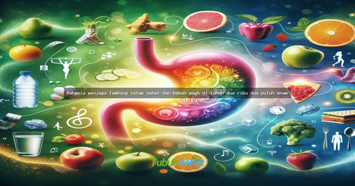 Rahasia menjaga lambung tetap sehat dan bebas magh di tahun dua ribu dua puluh enam