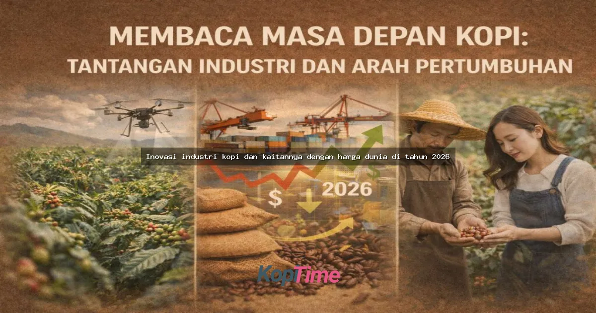 Inovasi industri kopi dan kaitannya dengan harga dunia di tahun 2026