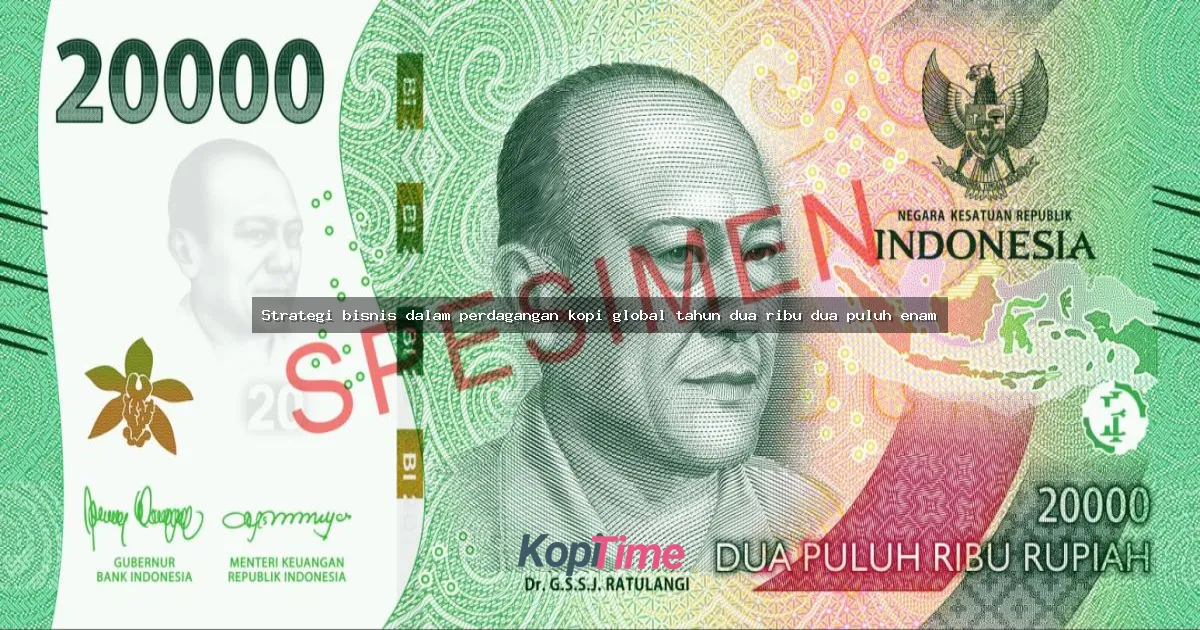 Strategi bisnis dalam perdagangan kopi global tahun dua ribu dua puluh enam