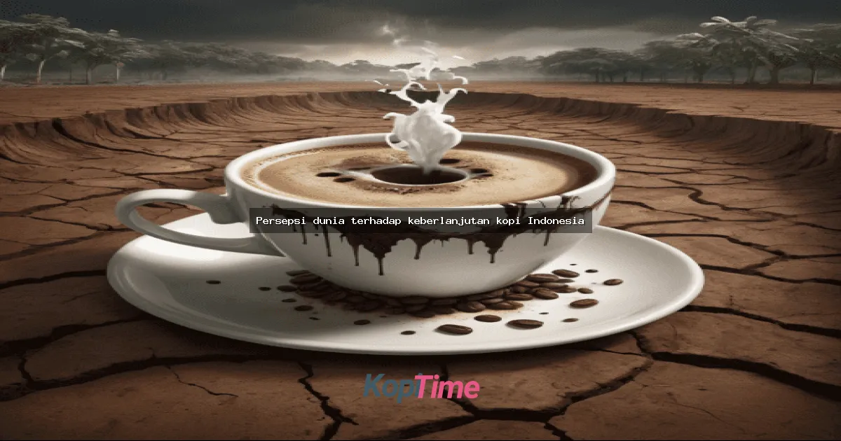 Persepsi dunia terhadap keberlanjutan kopi Indonesia