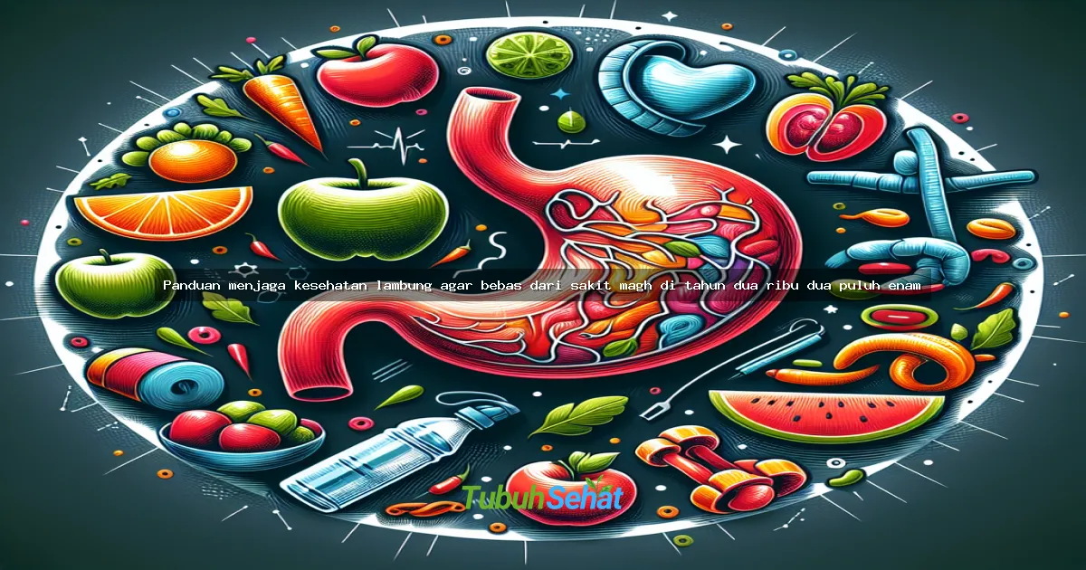 Panduan menjaga kesehatan lambung agar bebas dari sakit magh di tahun dua ribu dua puluh enam
