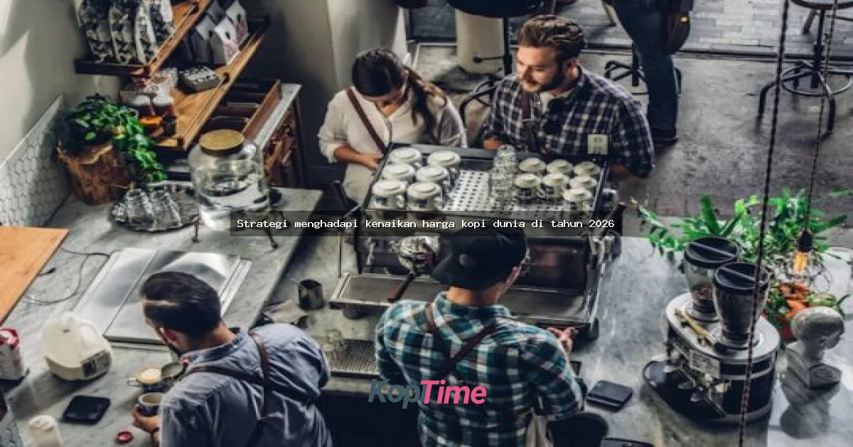 Strategi menghadapi kenaikan harga kopi dunia di tahun 2026