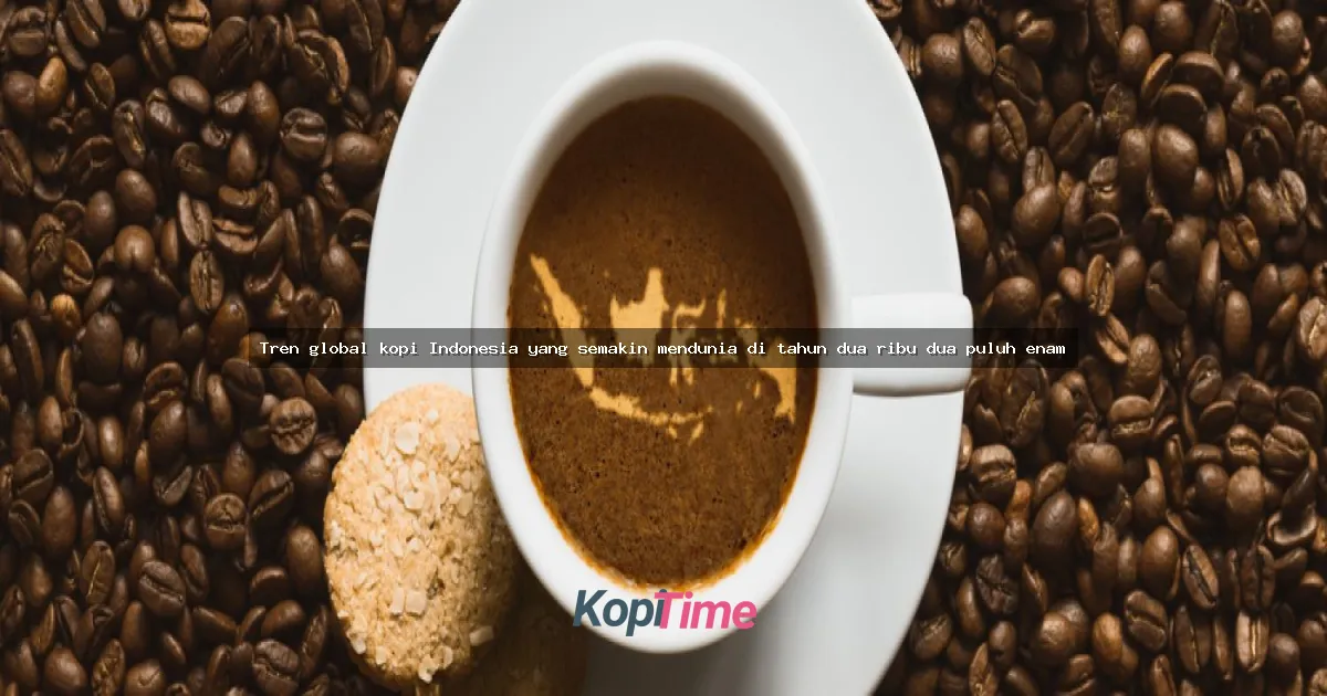 Tren global kopi Indonesia yang semakin mendunia di tahun dua ribu dua puluh enam