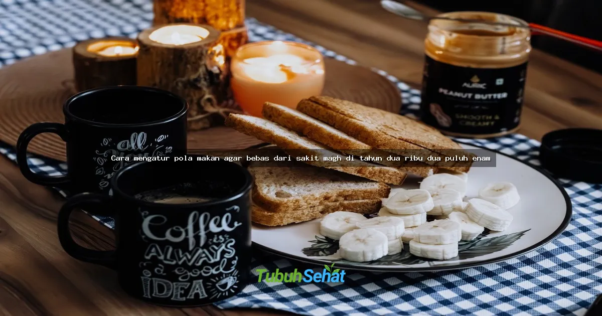 Cara mengatur pola makan agar bebas dari sakit magh di tahun dua ribu dua puluh enam