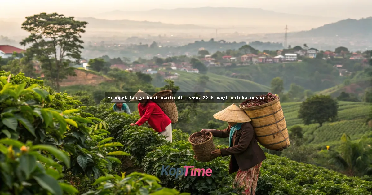 Prospek harga kopi dunia di tahun 2026 bagi pelaku usaha