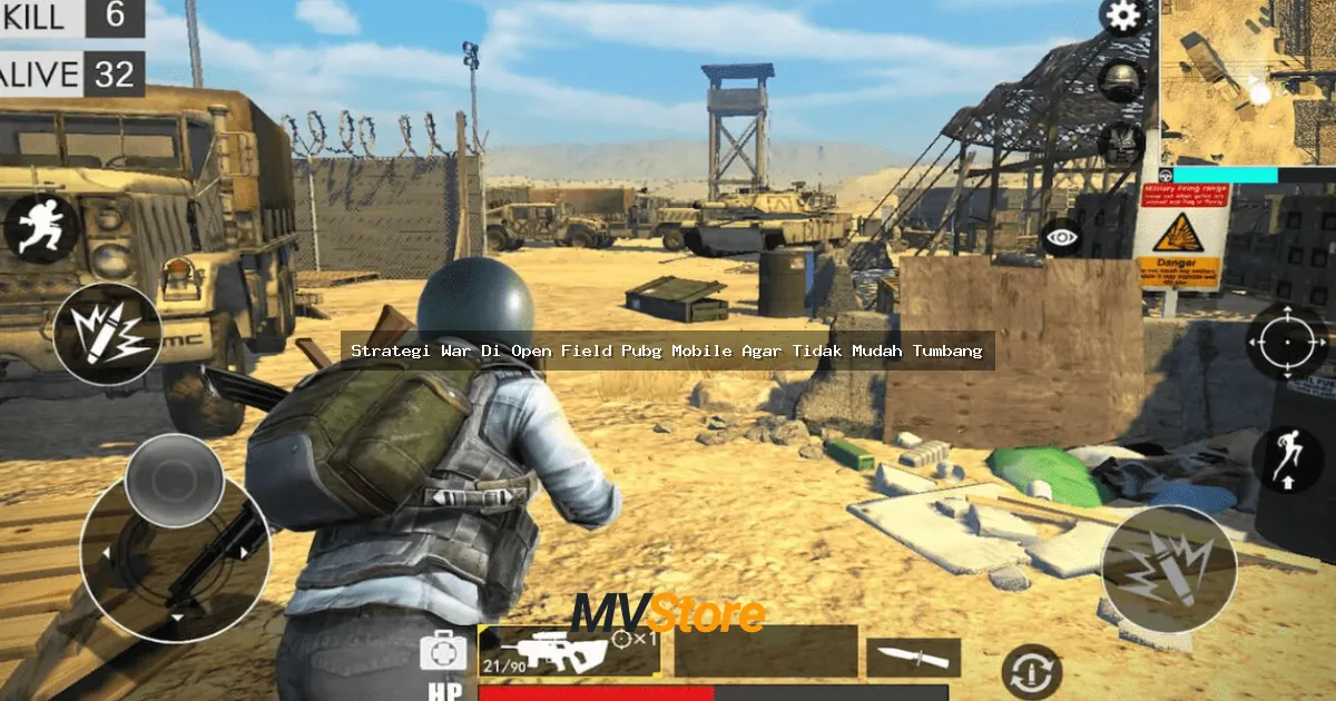 Strategi War Di Open Field PUBG Mobile Agar Tidak Mudah Tumbang: Main Gak Asal Nembak!