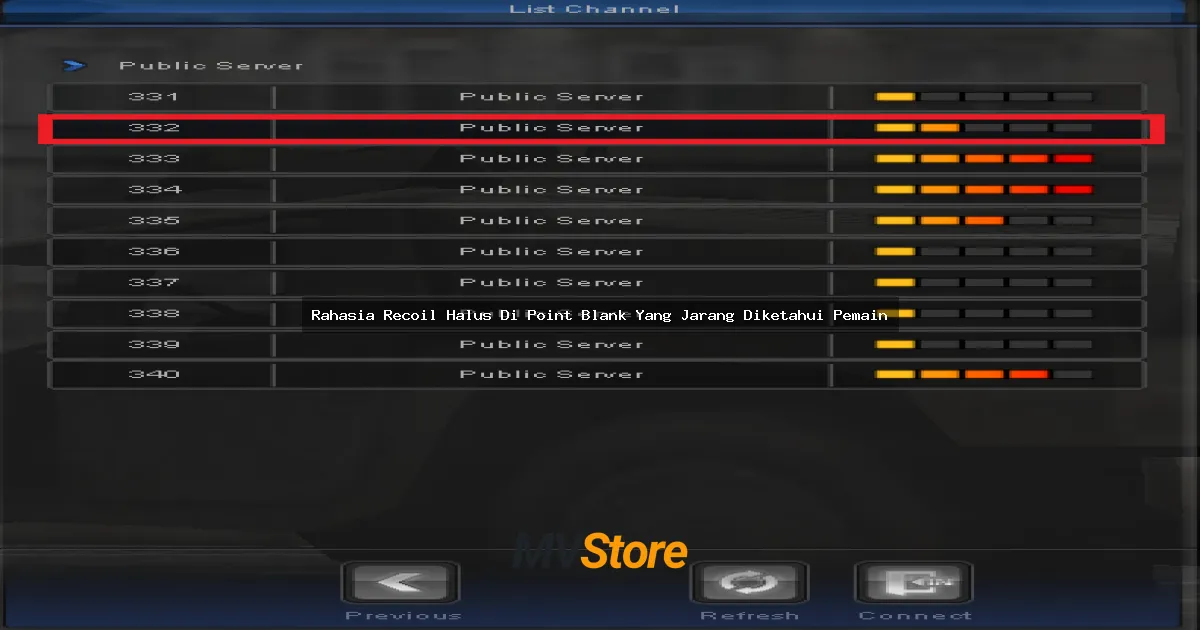 Rahasia Recoil Halus Di Point Blank Yang Jarang Diketahui Pemain
