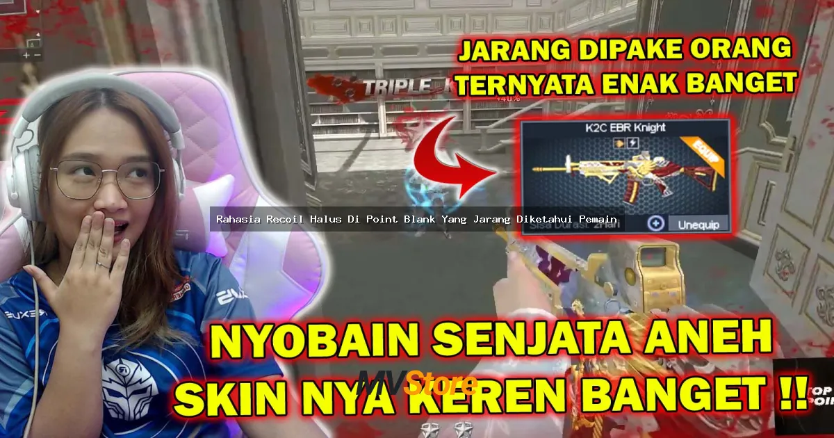 Rahasia Recoil Halus Di Point Blank Yang Jarang Diketahui Pemain