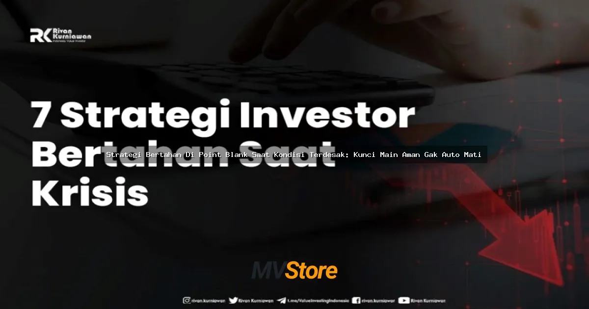 Strategi Bertahan Di Point Blank Saat Kondisi Terdesak: Kunci Main Aman Gak Auto Mati