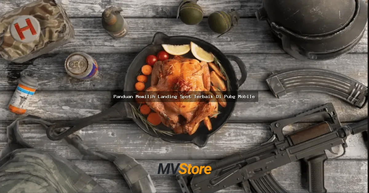 Panduan Memilih Landing Spot Terbaik Di Pubg Mobile: Tempat Mendarat Paling Gacor!