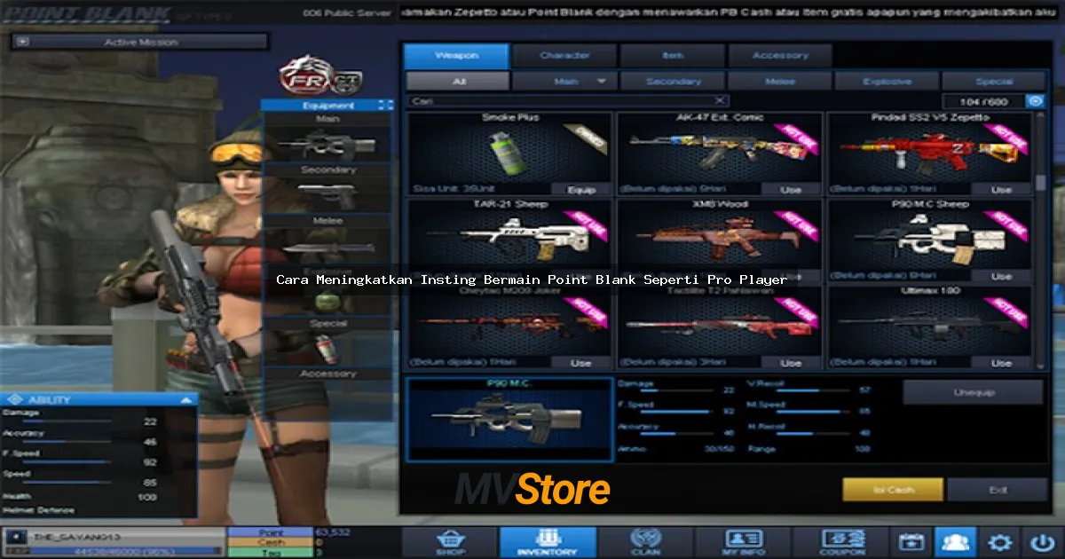 Cara Meningkatkan Insting Bermain Point Blank Seperti Pro Player: Panduan Lengkap Buat Naik Rank!