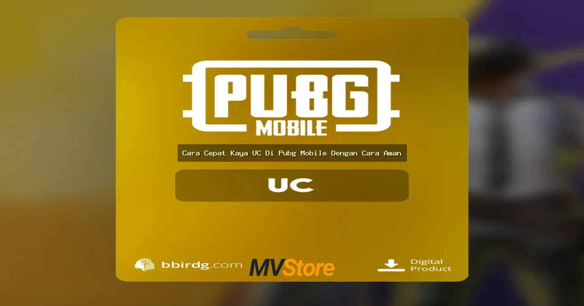 Cara Cepat Kaya UC Di Pubg Mobile Dengan Cara Aman 2024: Tips Legit Tanpa Mod!