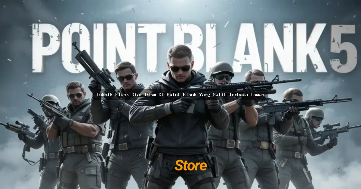 Teknik Flank Diam-Diam di Point Blank yang Sulit Terbaca Lawan: Rahasia Main Kayak Ninja!
