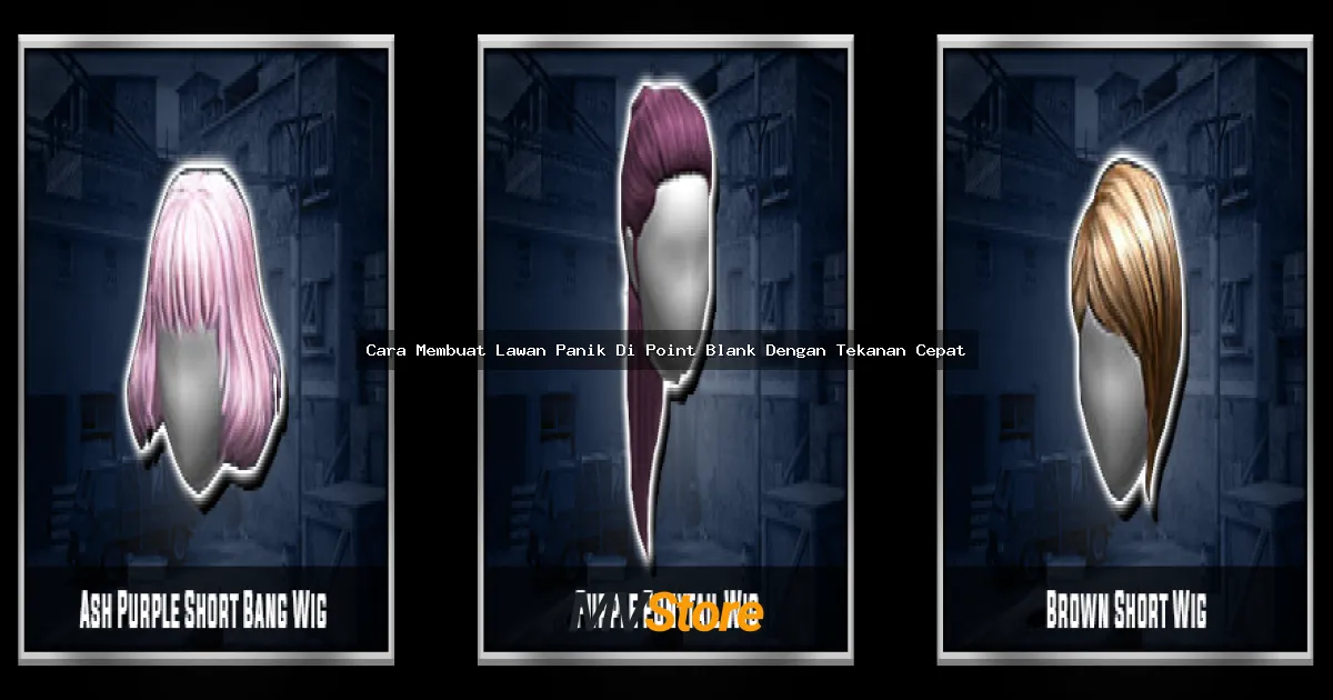 Cara Membuat Lawan Panik Di Point Blank Dengan Tekanan Cepat