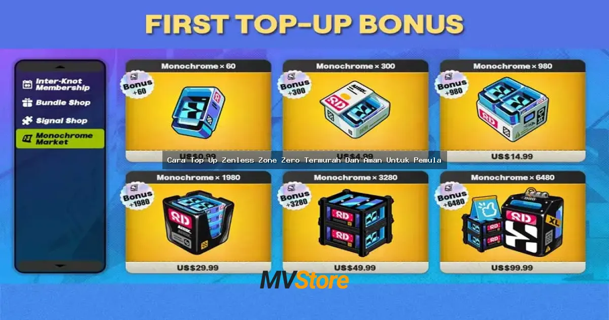 Cara Top Up Zenless Zone Zero Termurah Dan Aman Untuk Pemula: Panduan Lengkap Anti Ribet!