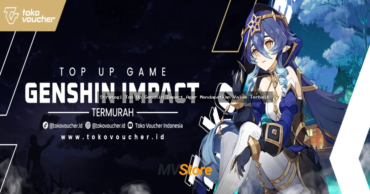 Strategi Top Up Genshin Impact Agar Mendapatkan Value Terbaik