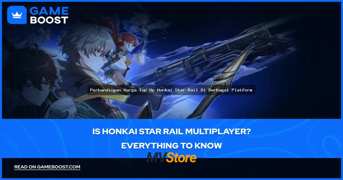 Perbandingan Harga Top Up Honkai Star Rail Di Berbagai Platform: Mana yang Paling Worth It?
