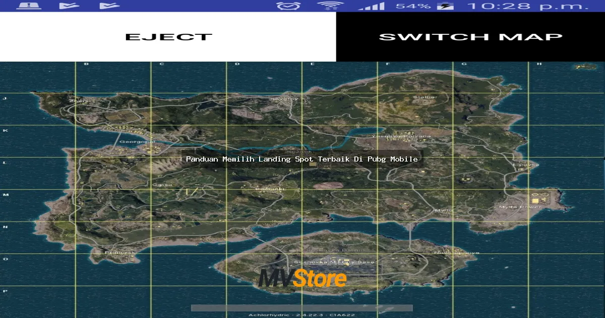 Panduan Lengkap Memilih Landing Spot Terbaik di PUBG Mobile: Dari Noob Jadi Pro!