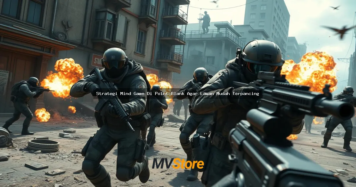 Strategi Mind Game Di Point Blank Agar Lawan Mudah Terpancing: Main Pikiran Biar Auto Win!