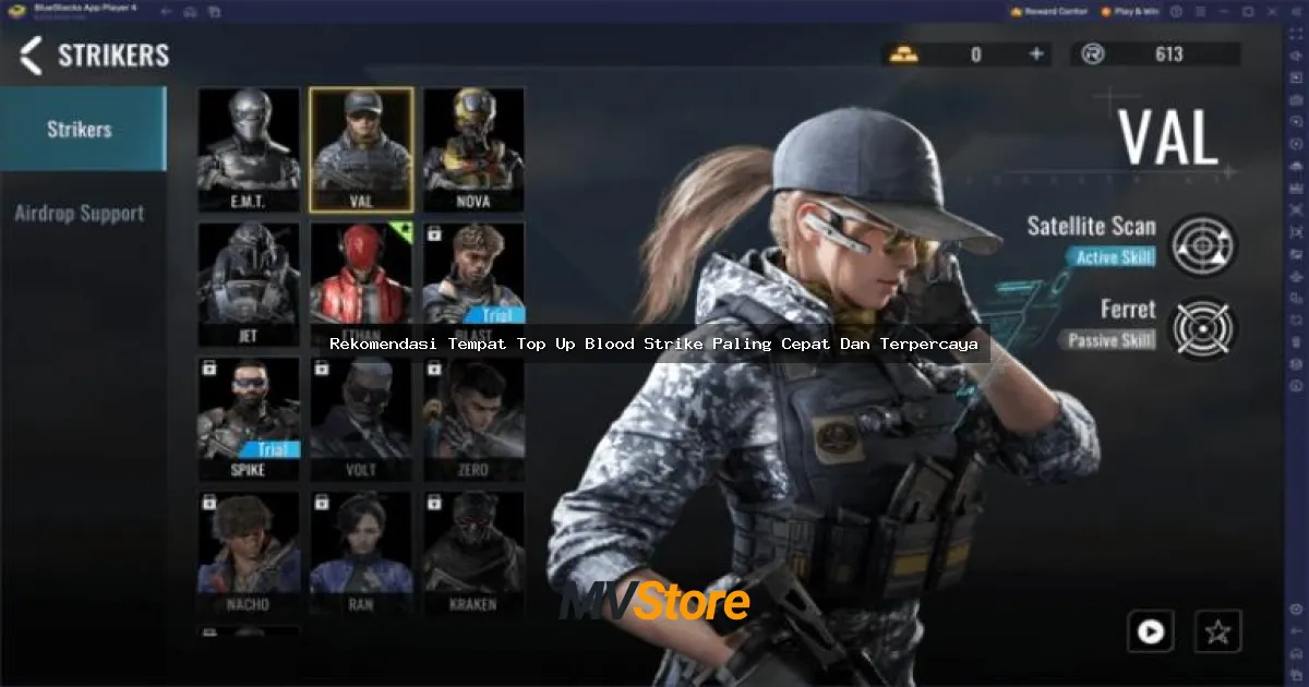 Rekomendasi Tempat Top Up Blood Strike Paling Cepat Dan Terpercaya 2024