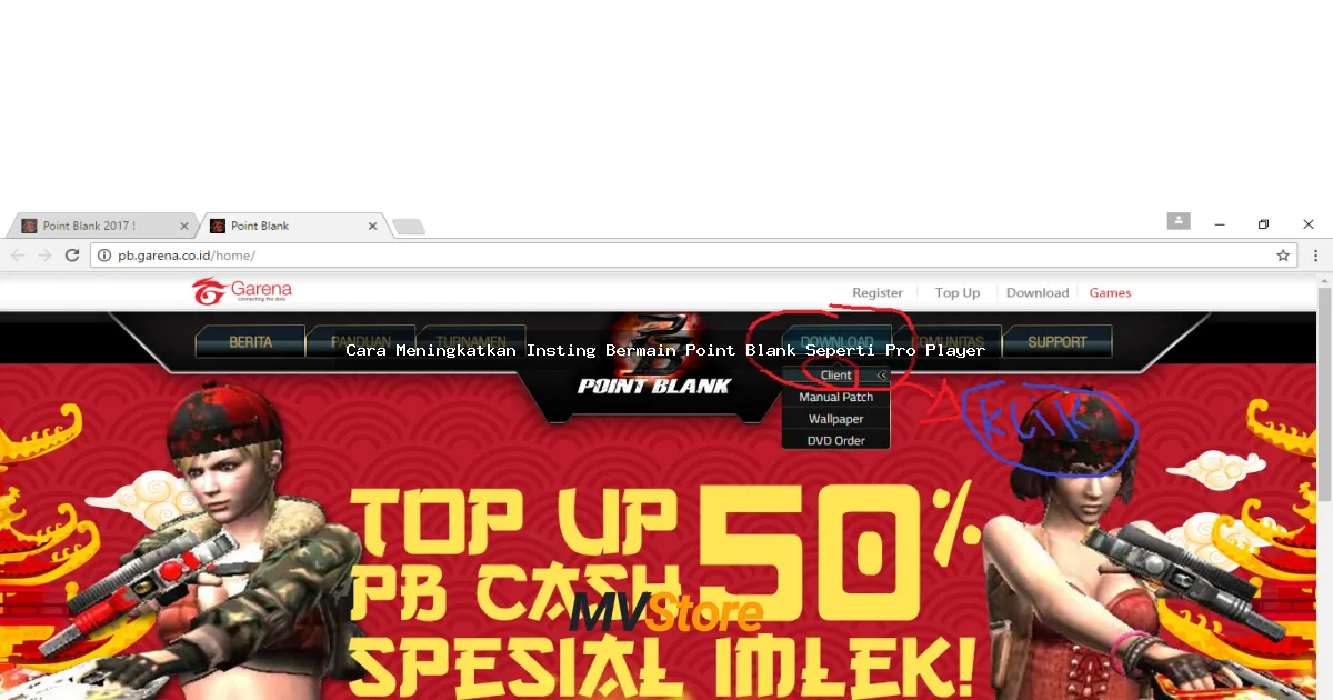 Cara Meningkatkan Insting Bermain Point Blank Seperti Pro Player