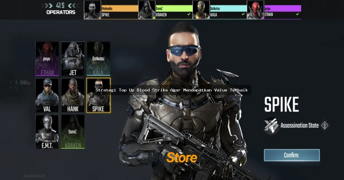 Strategi Top Up Blood Strike Agar Mendapatkan Value Terbaik: Gacha, Bundle, dan Cara Hemat!