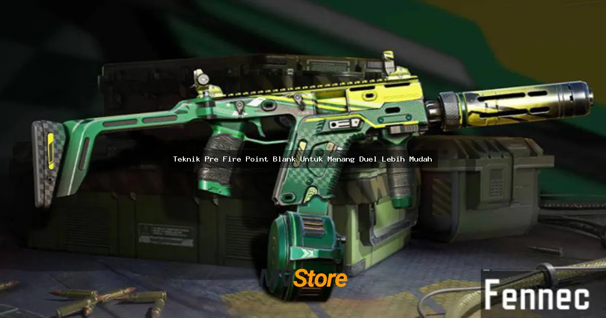 Teknik Pre Fire Point Blank Untuk Menang Duel Lebih Mudah: Panduan Lengkap Anti Gagal