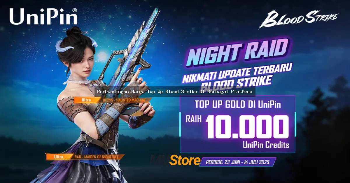 Perbandingan Harga Top Up Blood Strike Di Berbagai Platform: Mana yang Paling Worth It?