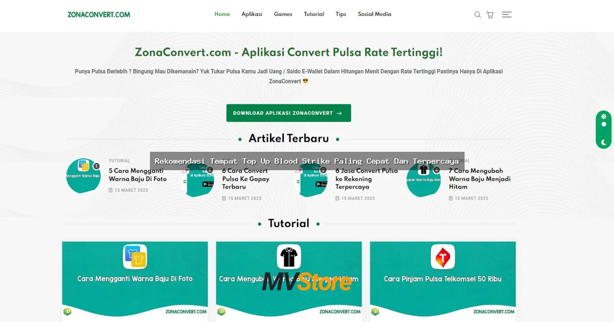 Rekomendasi Tempat Top Up Blood Strike Paling Cepat Dan Terpercaya