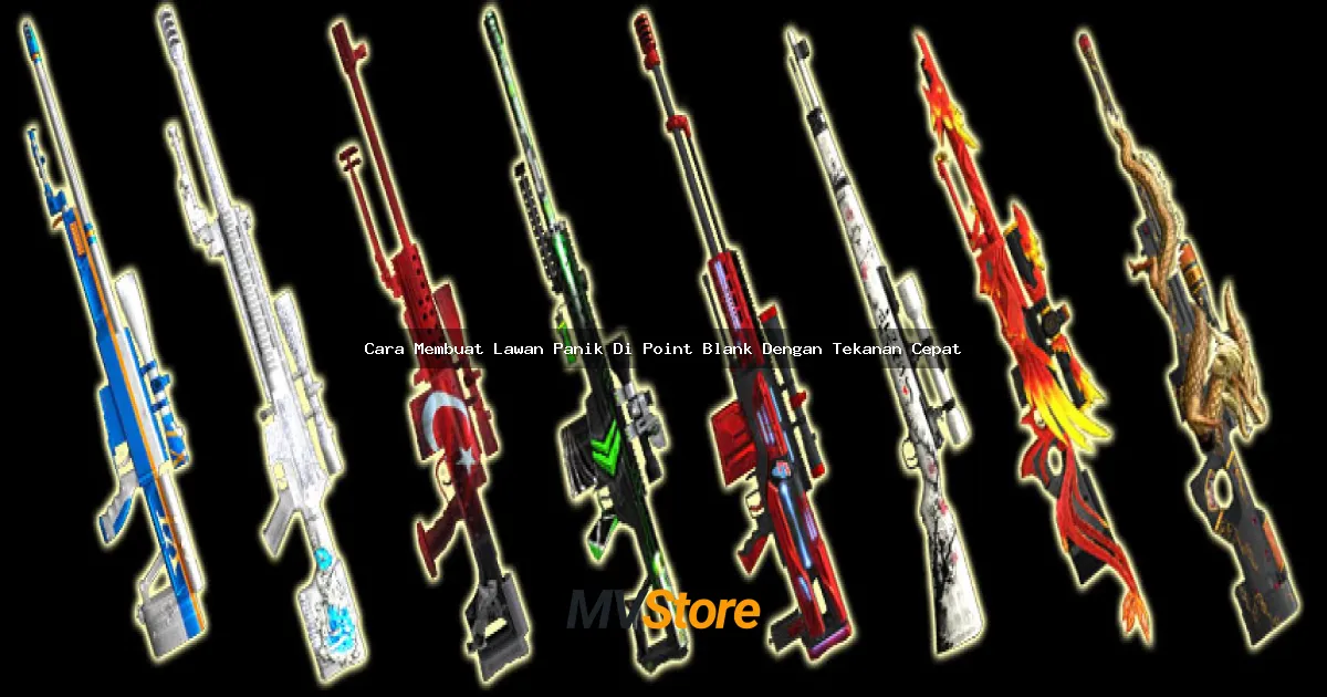 Cara Membuat Lawan Panik Di Point Blank Dengan Tekanan Cepat
