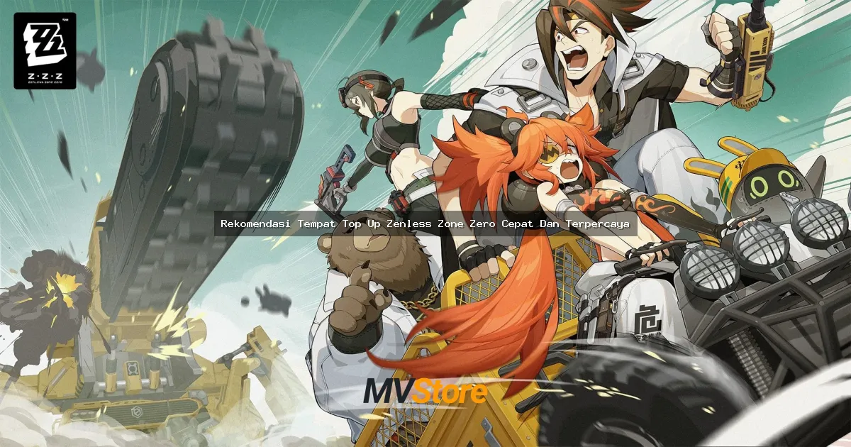 Rekomendasi Tempat Top Up Zenless Zone Zero Cepat Dan Terpercaya 2024