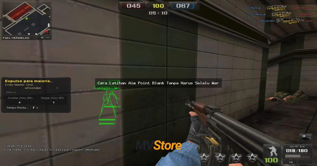 Cara Latihan Aim Point Blank Tanpa Harus Selalu War