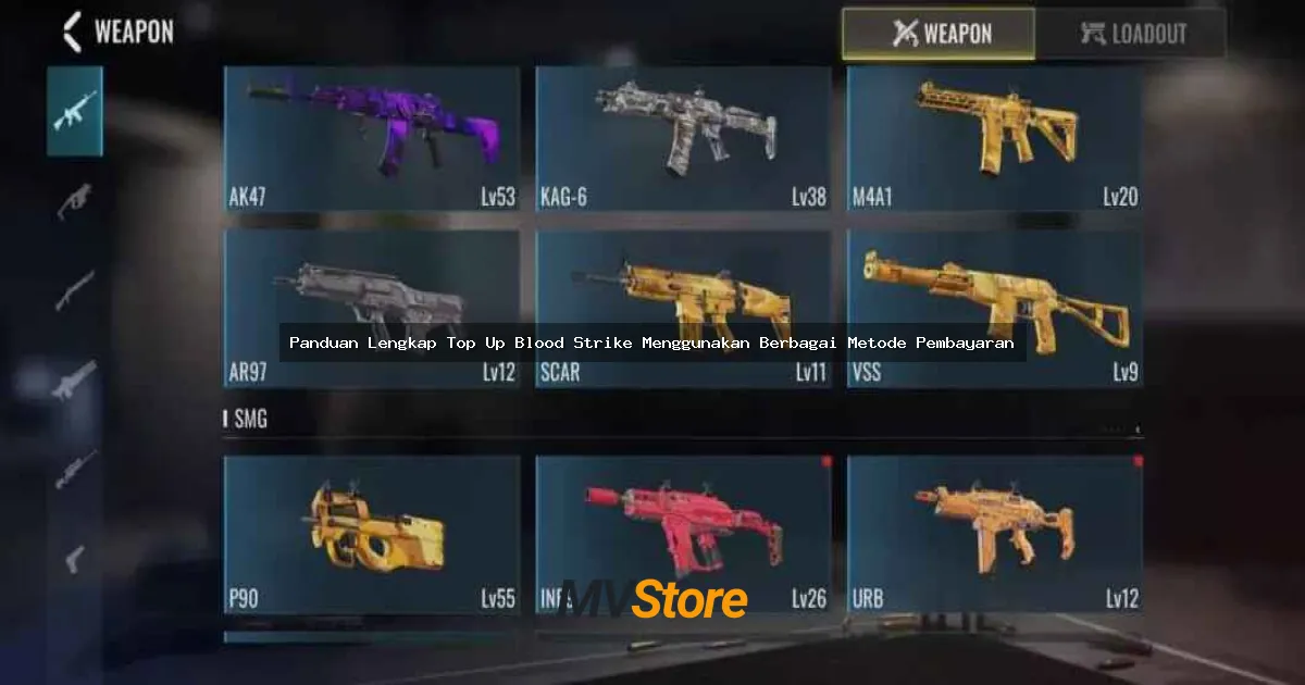 Panduan Lengkap Top Up Blood Strike Menggunakan Berbagai Metode Pembayaran