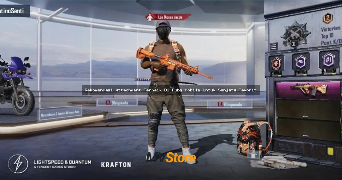 Rekomendasi Attachment Terbaik Di PUBG Mobile Untuk Senjata Favorit