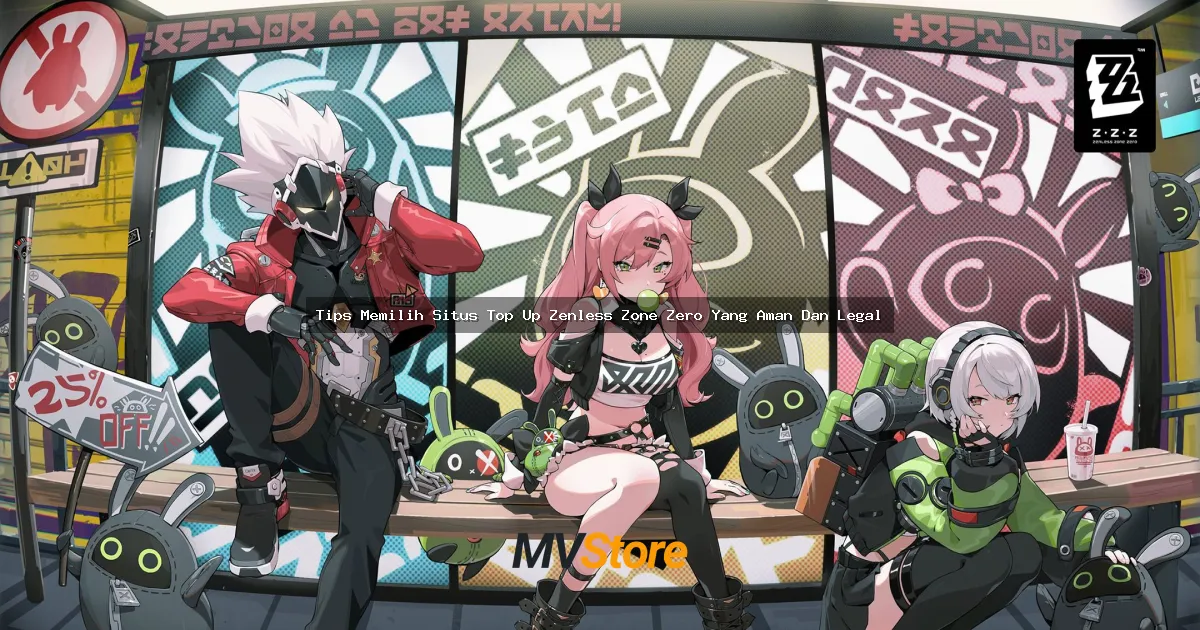 Tips Memilih Situs Top Up Zenless Zone Zero Yang Aman Dan Legal