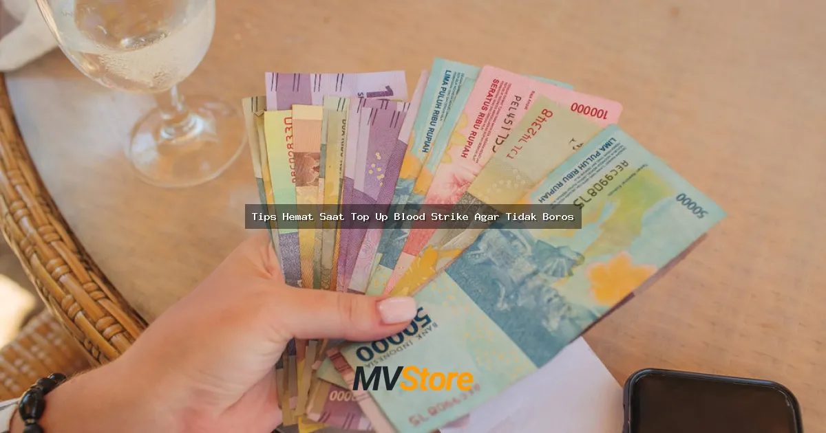 Tips Hemat Saat Top Up Blood Strike Agar Tidak Boros