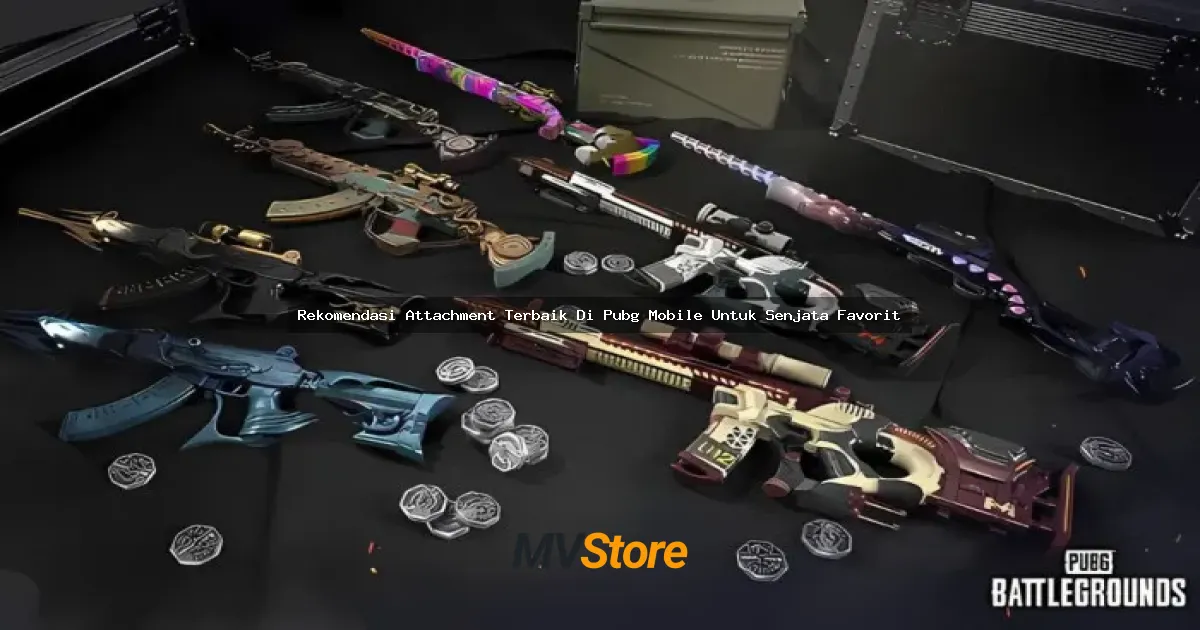 Rekomendasi Attachment Terbaik Di PUBG Mobile Untuk Senjata Favorit